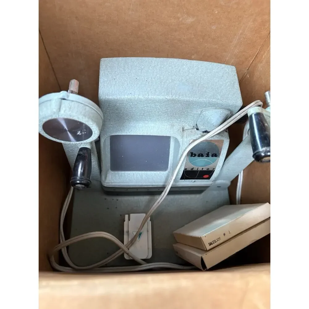 Baia 8mm Ediviewer Home Movie Film Viewer/Editor Vintage